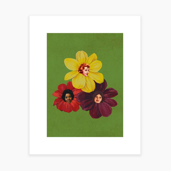 Julia Walck - Wholesale Art print - Three's a Crowd Art Print0