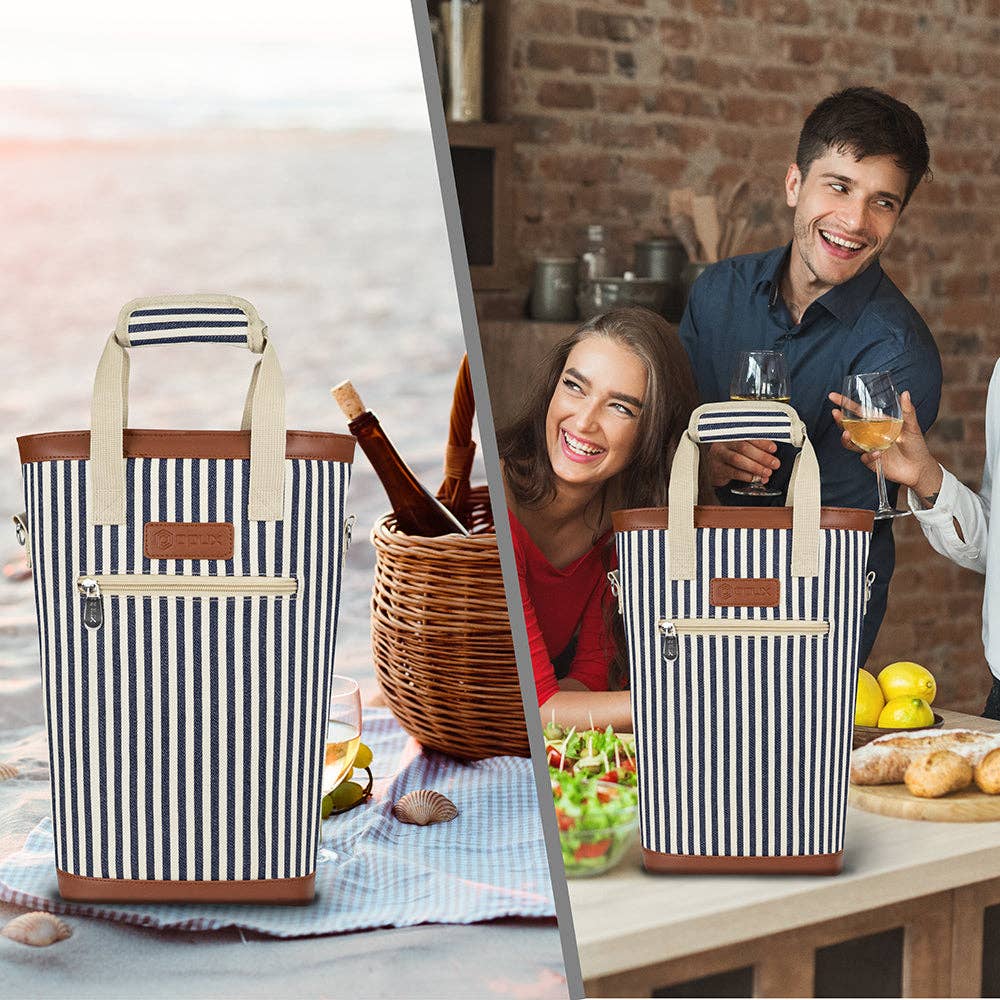 OPUX – wholesale Vinkasse – Klassisk vinväska för 2 flaskor32