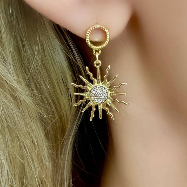 Sunlit Earrings for wholesale by LPL Creations