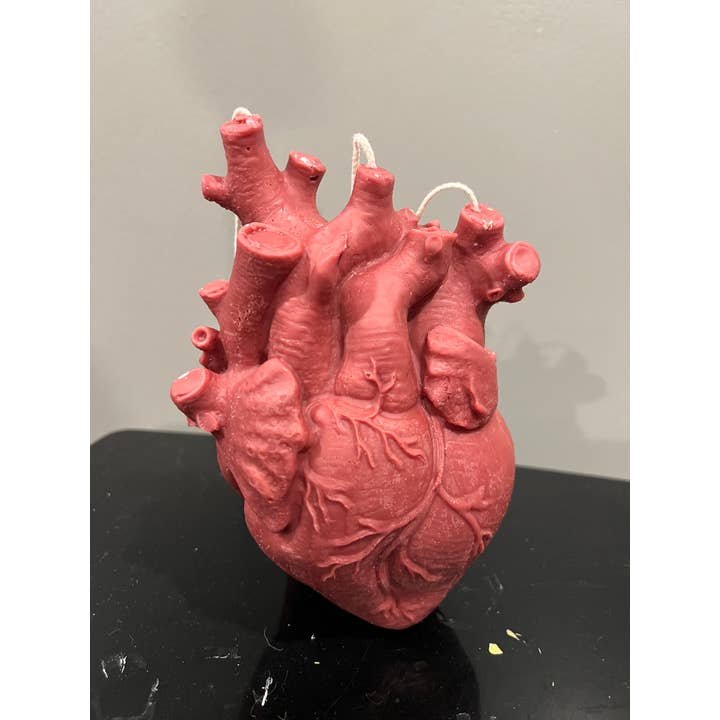 Susan Schomigs Creations - Wholesale Novelty Candle - Anatomical Heart Candle