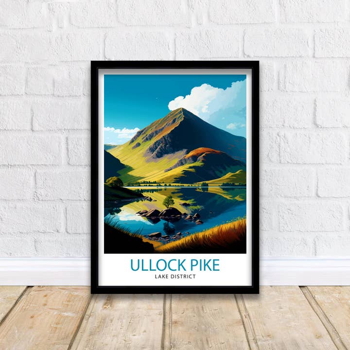 InkNPrintz – wholesale Art print – Ullock Pike Travel Poster4