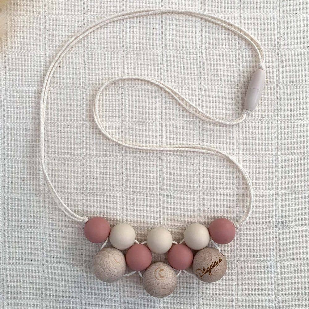 Pitigaïa - Vendita all'ingrosso Massaggiagengive (senza clip) - Neonati - Collana per Allattamento e Babywearing in Silicone e Faggio3