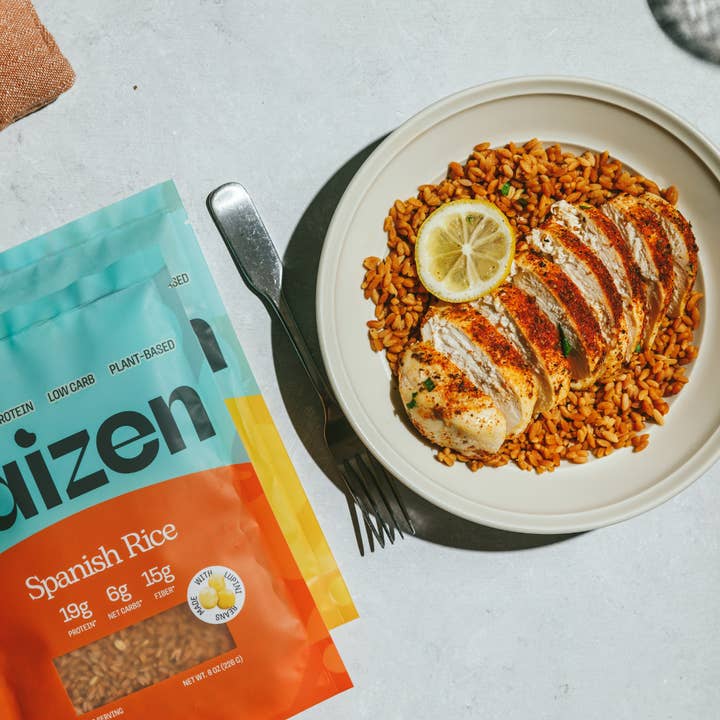 Kaizen Food Company – wholesale Ris – Spanskt ris med mycket protein – glutenfritt, 6 g nettoprotein och lågt kolhydratinnehåll1