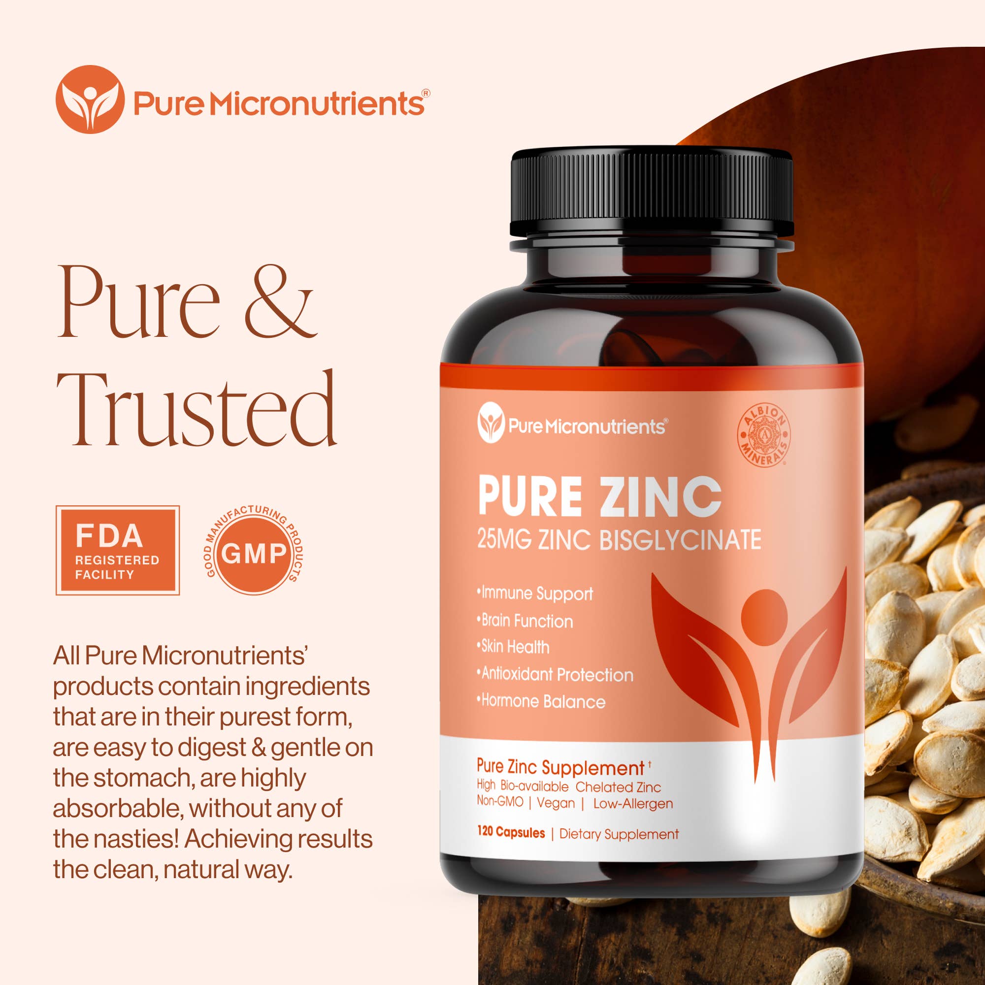 Pure Micronutrients - Wholesale Oral Supplement/Vitamin - Pure Zinc1