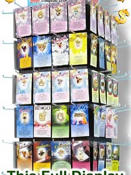 6 ROW 2pcs per Style Gift Card Refill Program for wholesale by Thoughtful Little Angels