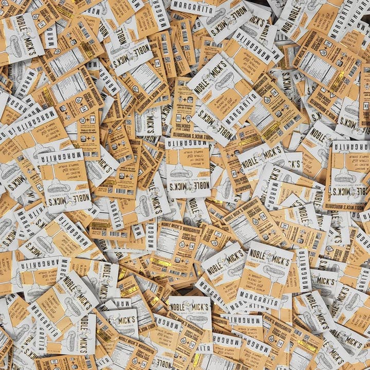 Noble Mick's - Craft Beverage Company - Wholesale Cocktail Mix/Syrup - Margarita Single Serve Craft Cocktail5