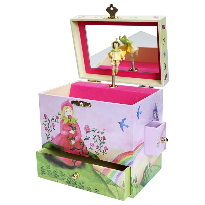 Spring Burst Musical Jewelry Box for wholesale by Enchantmints