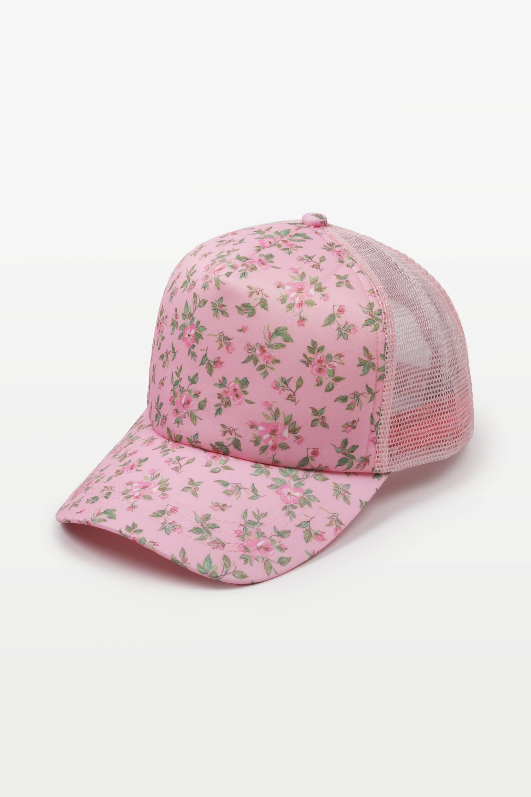 David And Young - Wholesale Trucker Hat - Women's - FLORAL PRINT FOAM TRUCKER HAT3