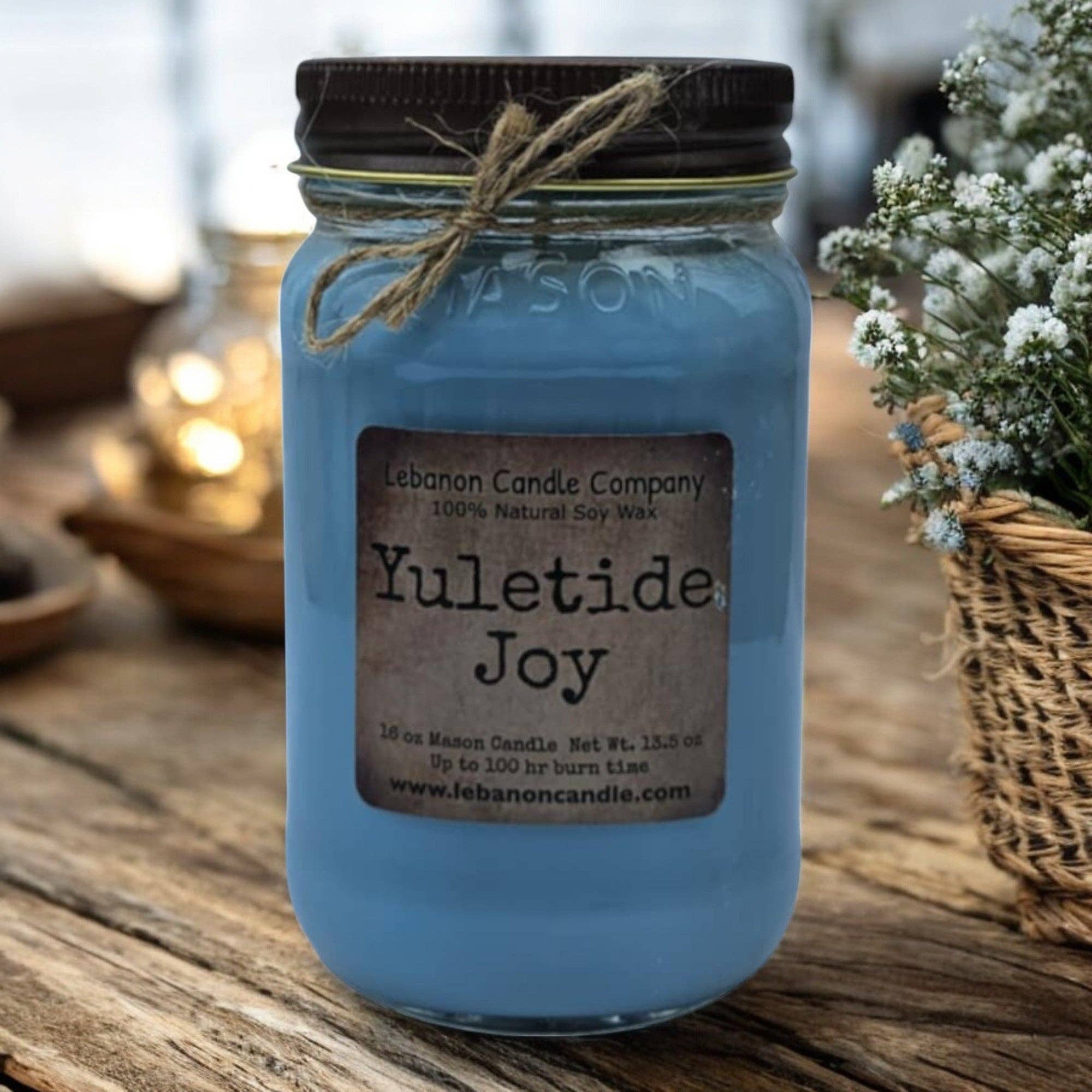 Lebanon Candle Company - Wholesale Jar/Filled Candle - Yuletide Joy Candle3