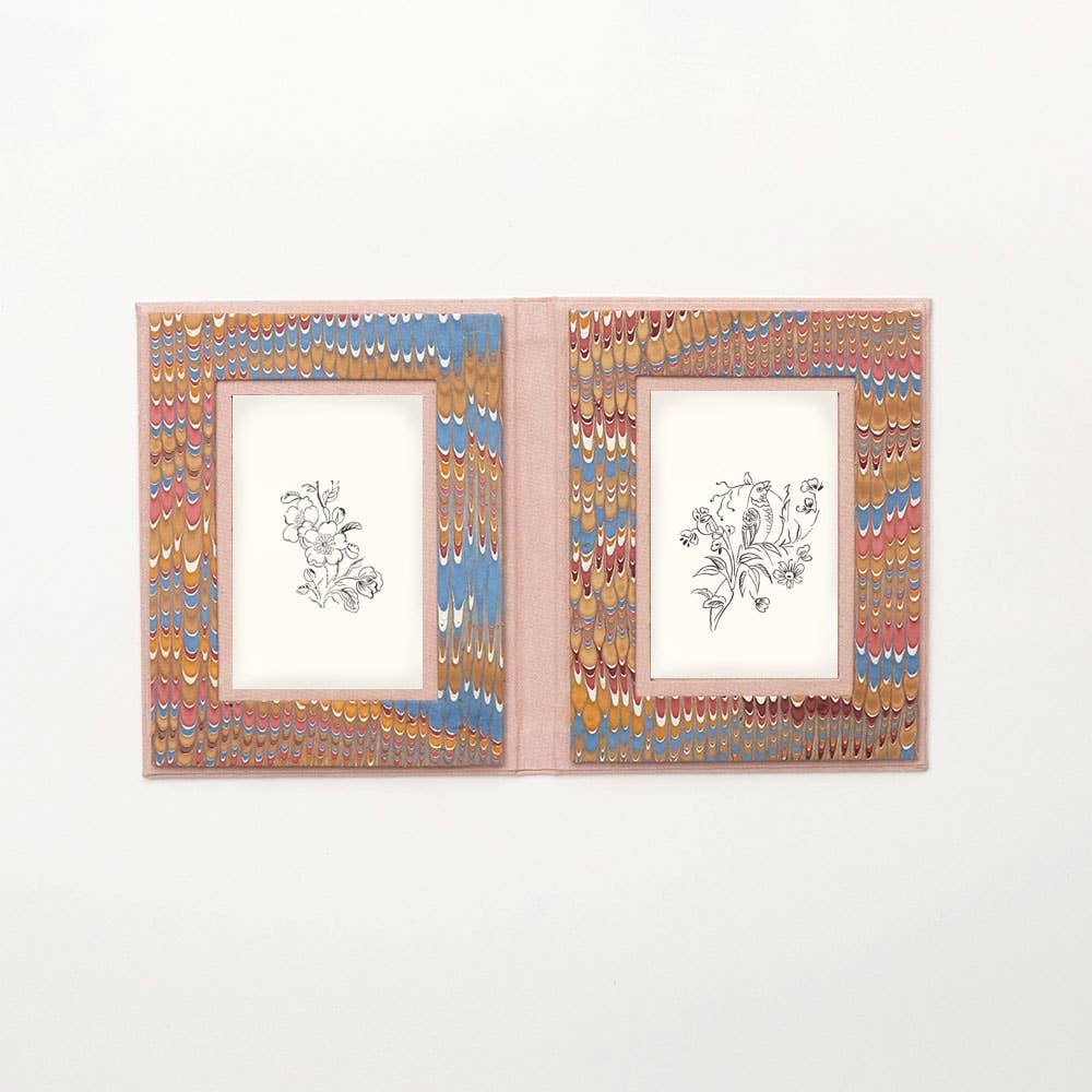 Craft Boat - Wholesale Picture Frame - KEEPSAKE PHOTO FRAME - HAND  MARBLED0