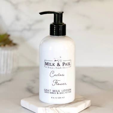 Cactus Flower Goat Milk Lotion for wholesale by Milk & Pail