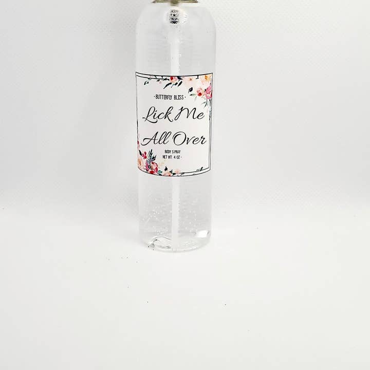 Butterfly Bliss - Vendita all'ingrosso Spray/Acqua viso e corpo - Spray per il corpo all'anguria | Lick Me All Over Body Mist | Spray profumato fruttato | Spray floreale | Divertente regalo di San Valentino | Regalo per Lei