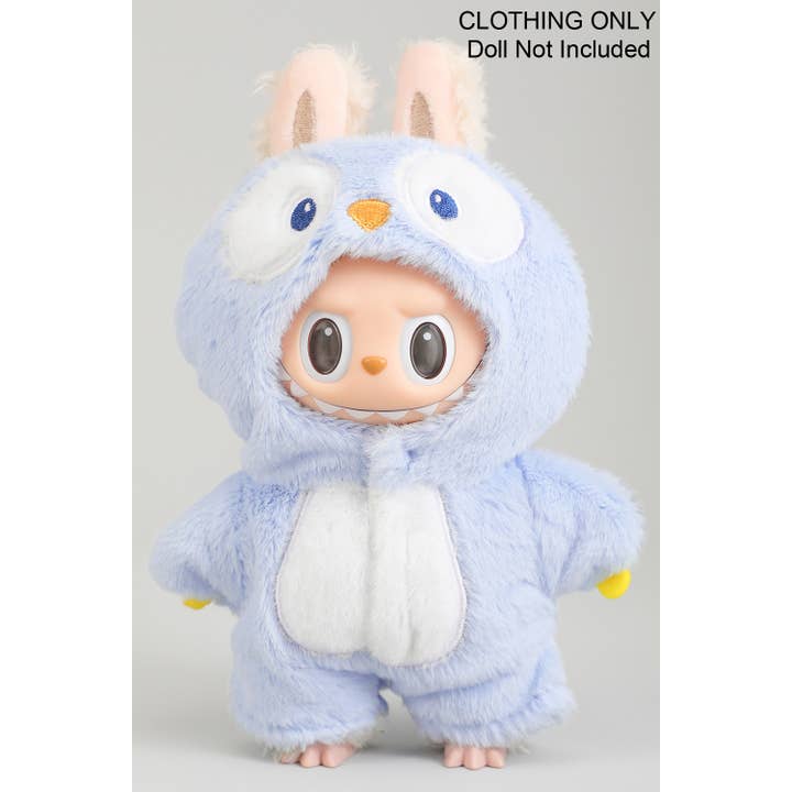 NIEDLICHES FLAUSCHIGES PINGUIN-LABUBU-OUTFIT für den Großhandel von Girly