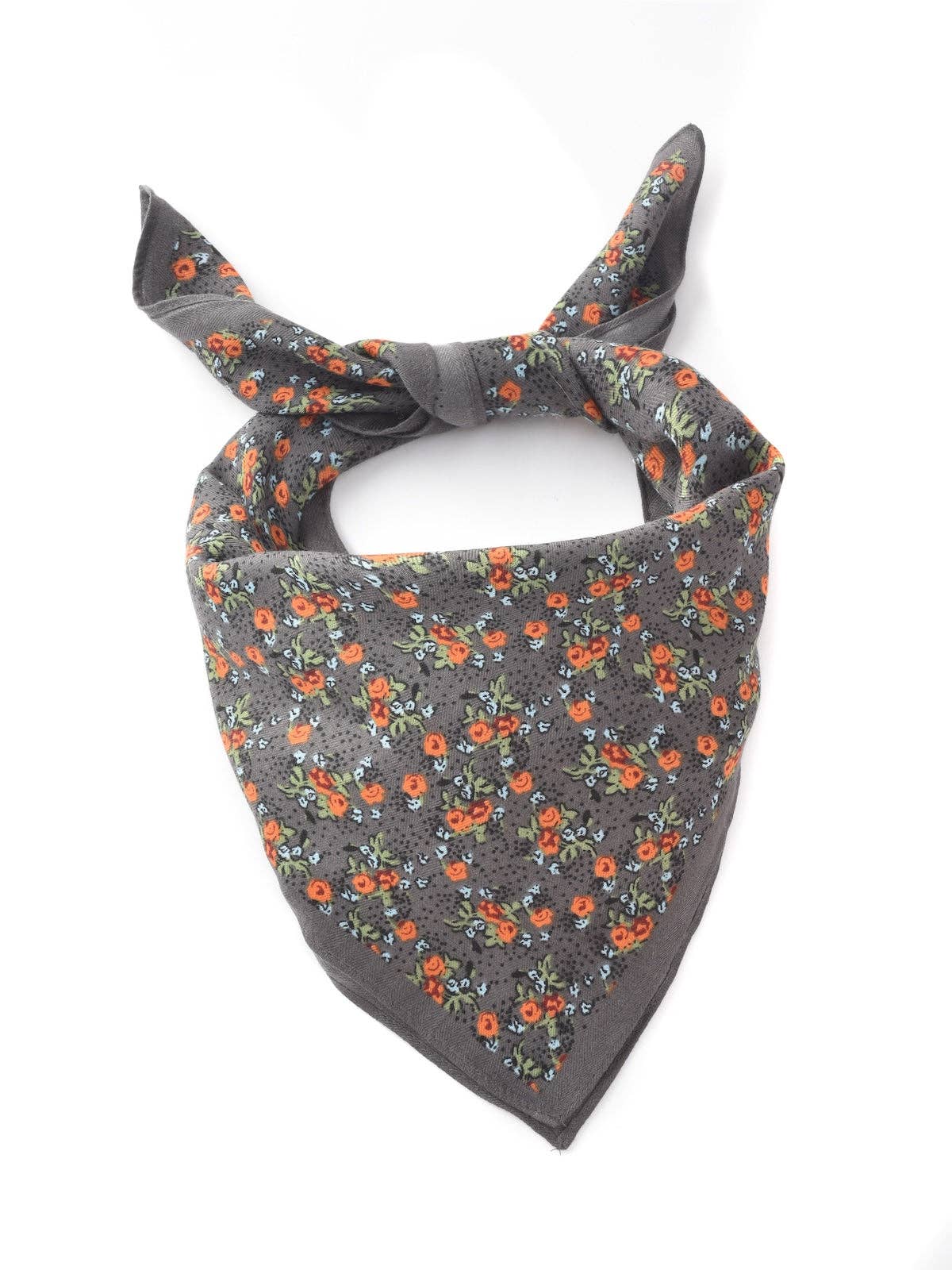 Funkyrel® Atzbranding Limited - Wholesale Scarf - Women's - Scarvii - Vintage Floral Square Scarf0