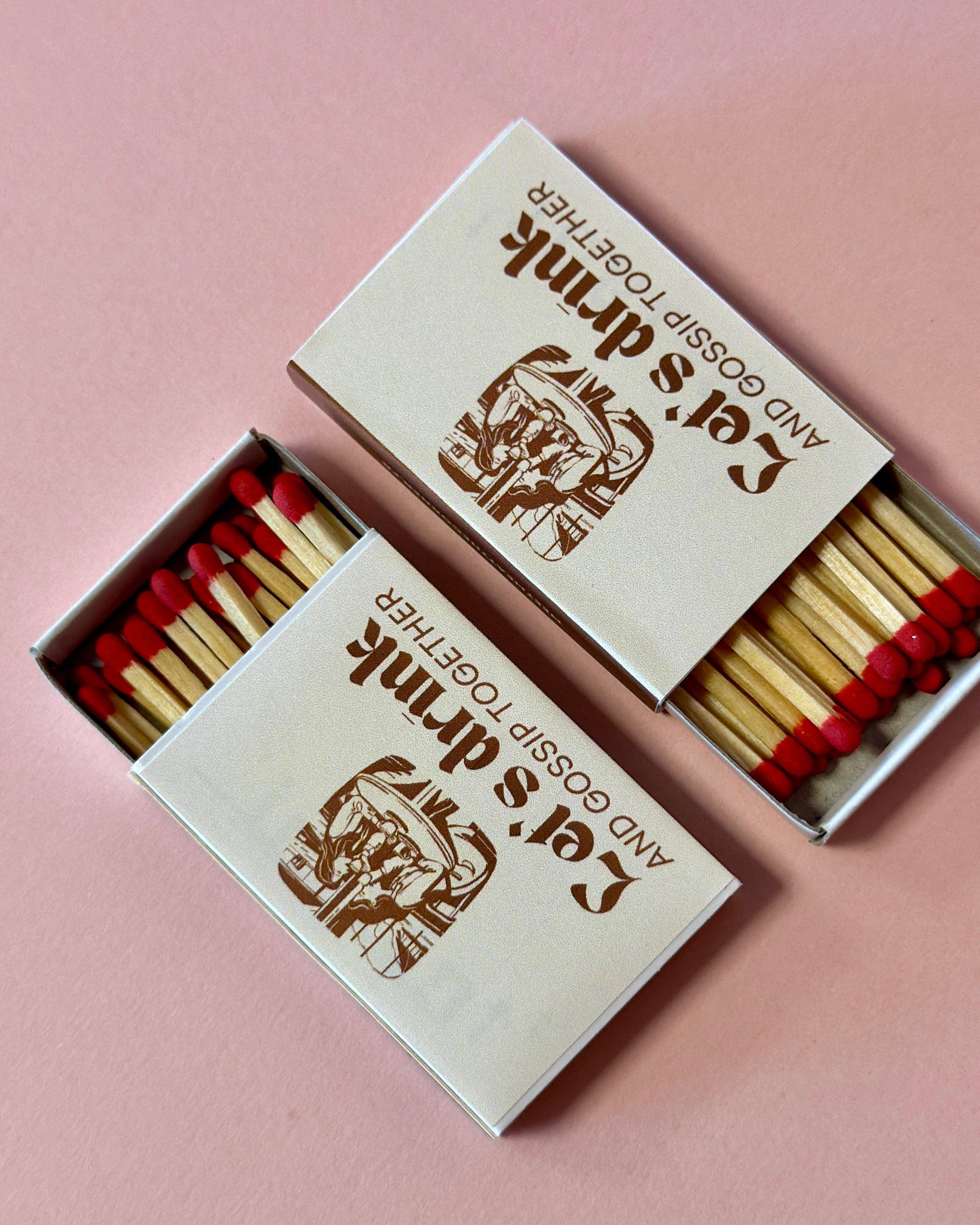 Meet me at the corner – Großhandel Streichhölzer – Matches Gossip Together - Streichholzschachtel3