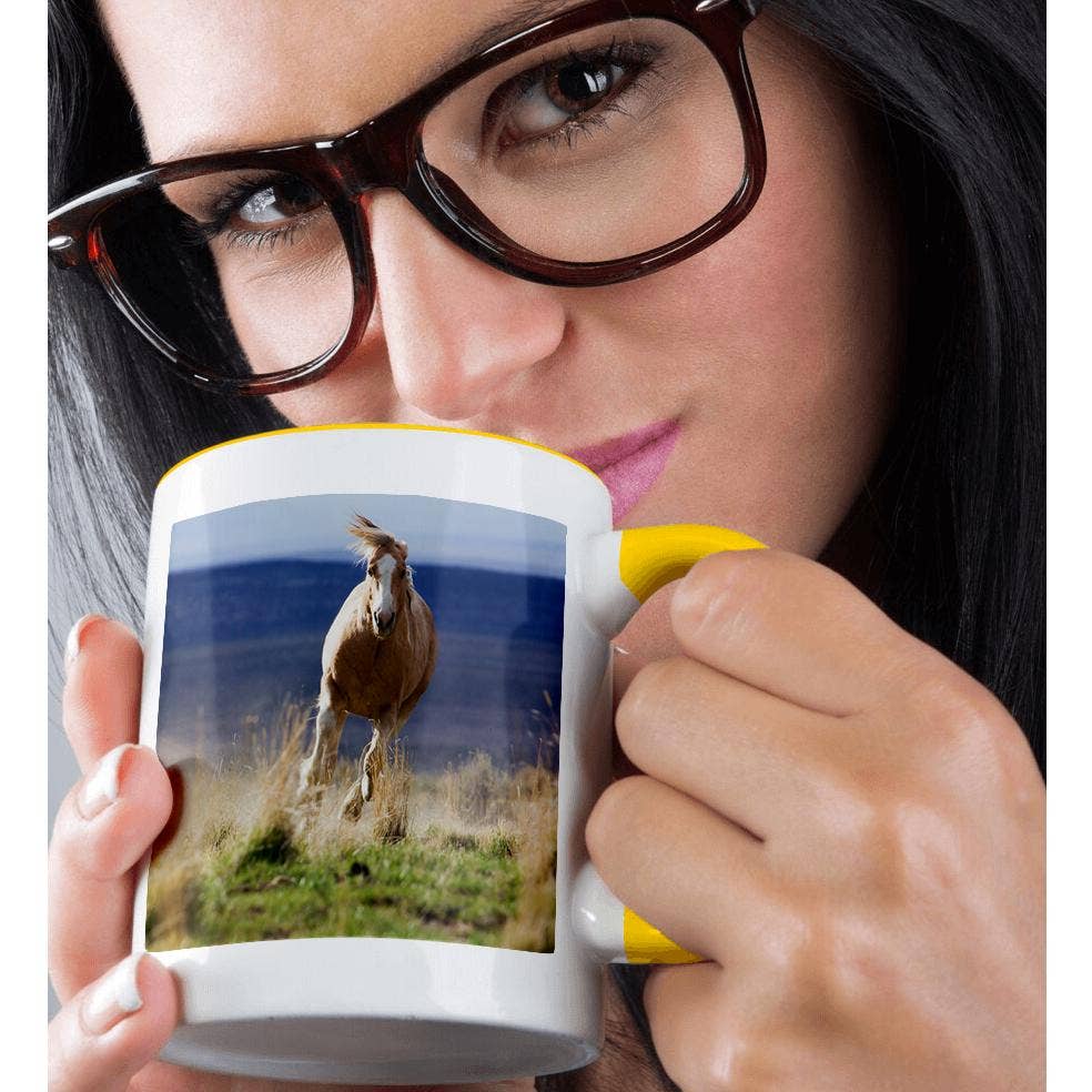 3dRose - Wholesale Coffee Mug - 3dRose, Wild Horse Running. Steens Mountains, Oregon, Mug1