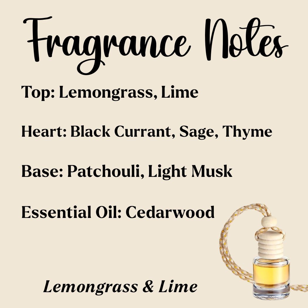 Honey Jar Creations - Wholesale Car Freshener - Unisex - Hanging Car Diffusers | Sweet Lemongrass | Made in USA4