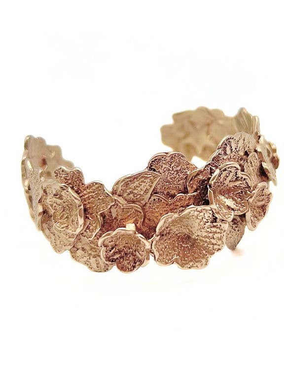 Cluster of Lace Flowers Cuff, B151 for wholesale by Lock and Key