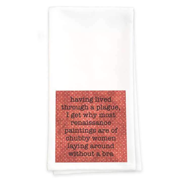 Plague - Towel for wholesale by Paisley & Parsley