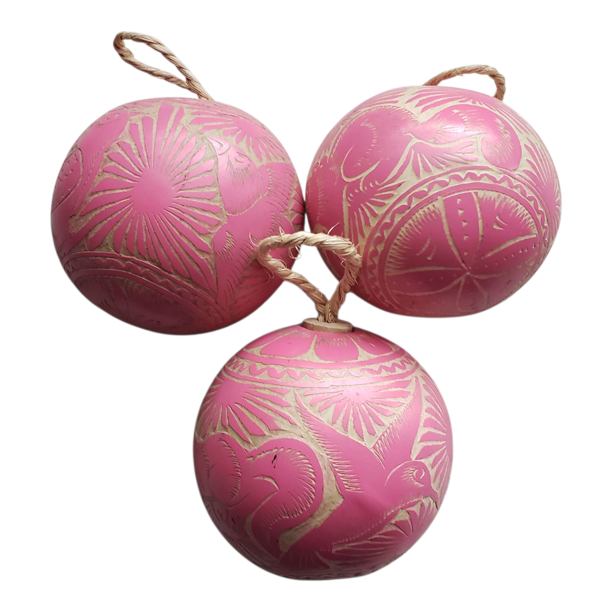 The Little Pueblo – Großhandel Verzierung – Jicara-Kürbis-Ornament aus Oaxaca, Mexiko13