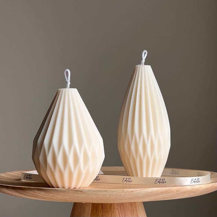 Origami Lantern Candle for wholesale by Estelle Studio