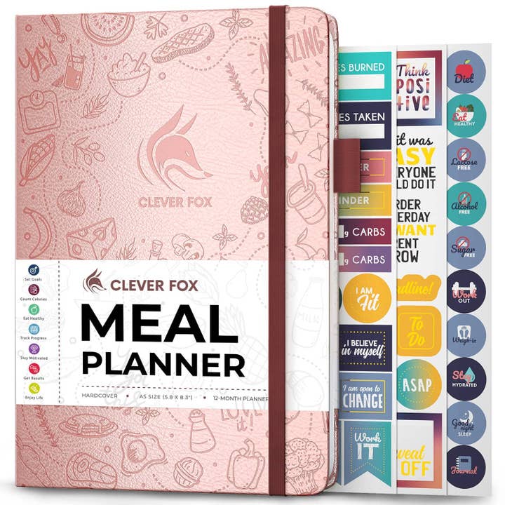 Meal Planner for wholesale by Clever Fox Planners