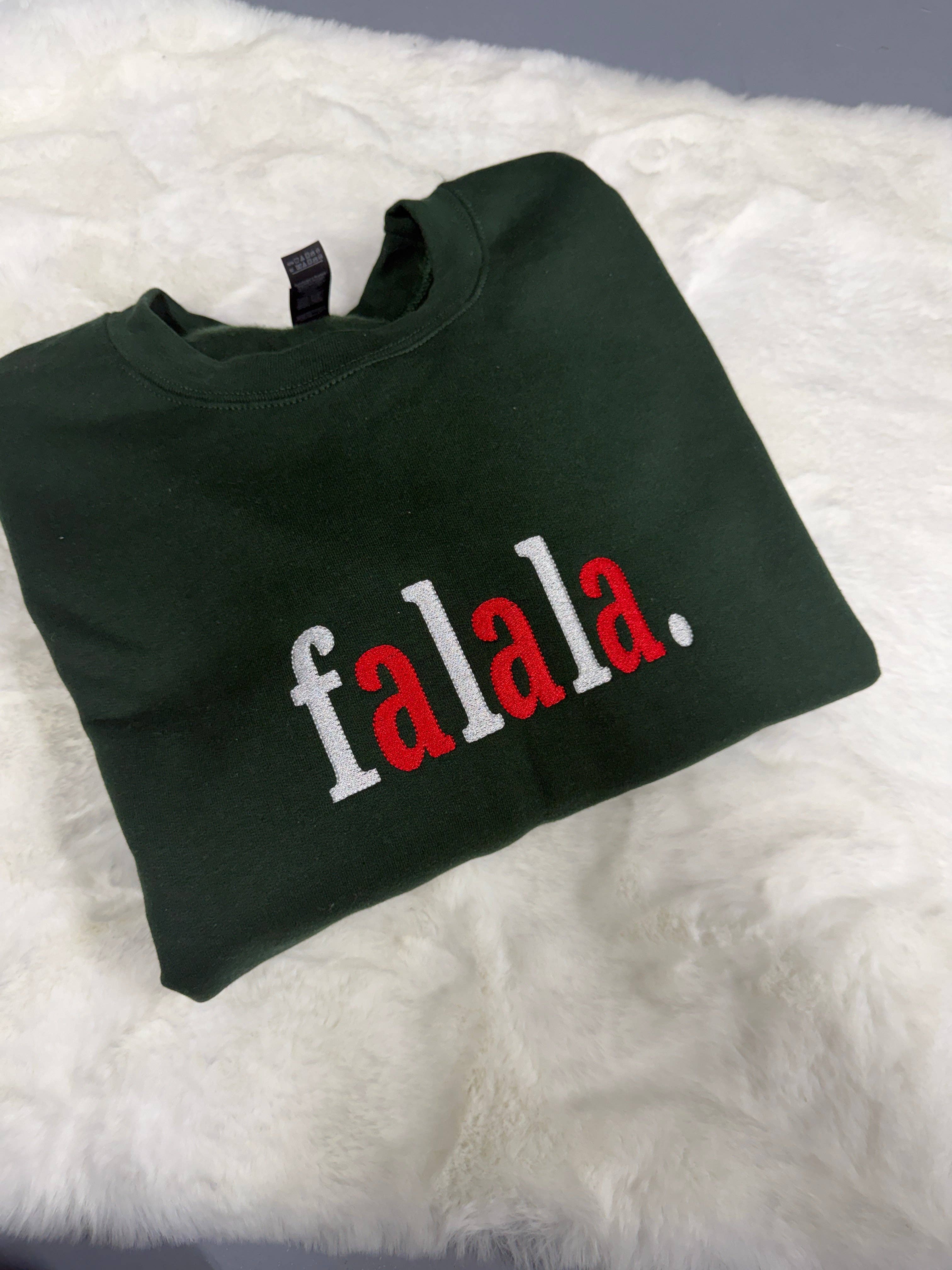 Simple threads by Jocelyne - Wholesale Sweatshirt - Women's - Falala embroidered Christmas sweater0