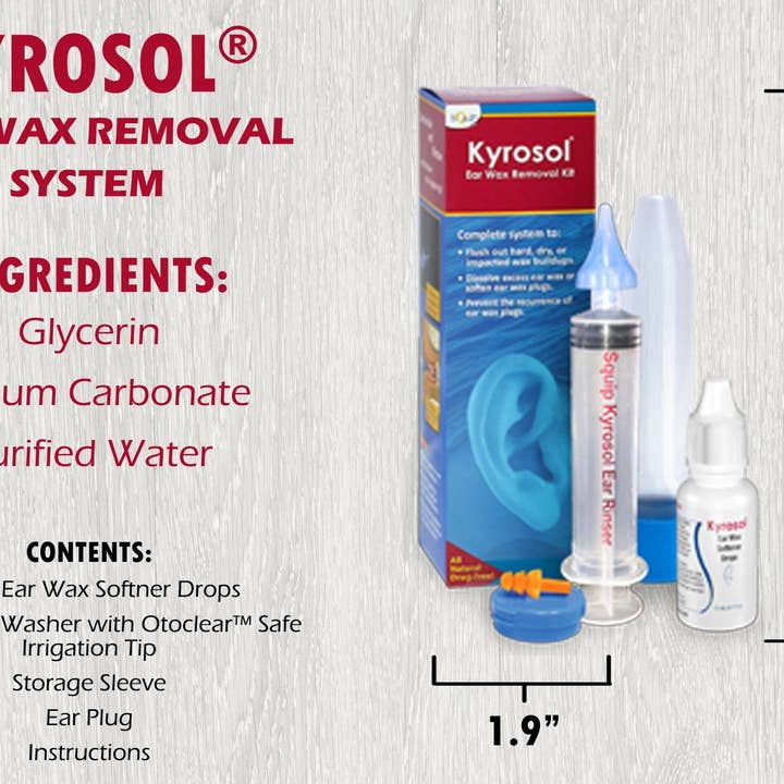 Healthy Energy Amazing Life - Wholesale Ear Wash - Kyrosol Ear Wax Removal System
