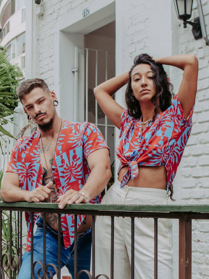 Top Corto Tropicale para venta al por mayor de Auê Clothing