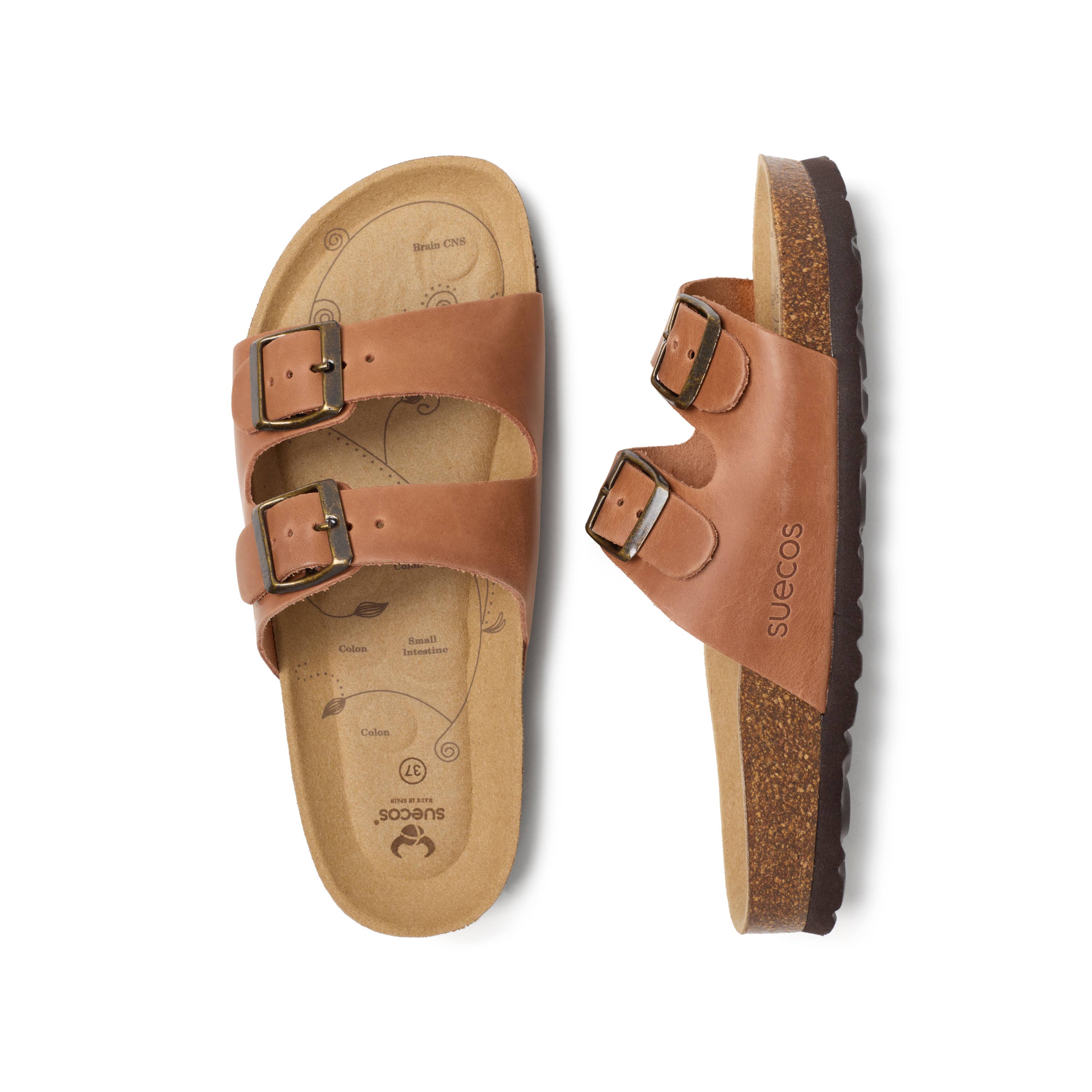 Suecos - Vendita all'ingrosso Sandali - Donna - Sandalo piatto con soletta di riflessologia Iris15