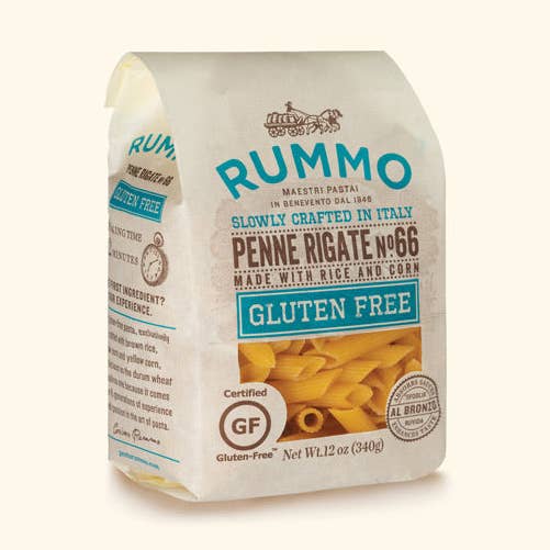 Penne rigate gluten free Rummo 340g for wholesale by Made in eatalia