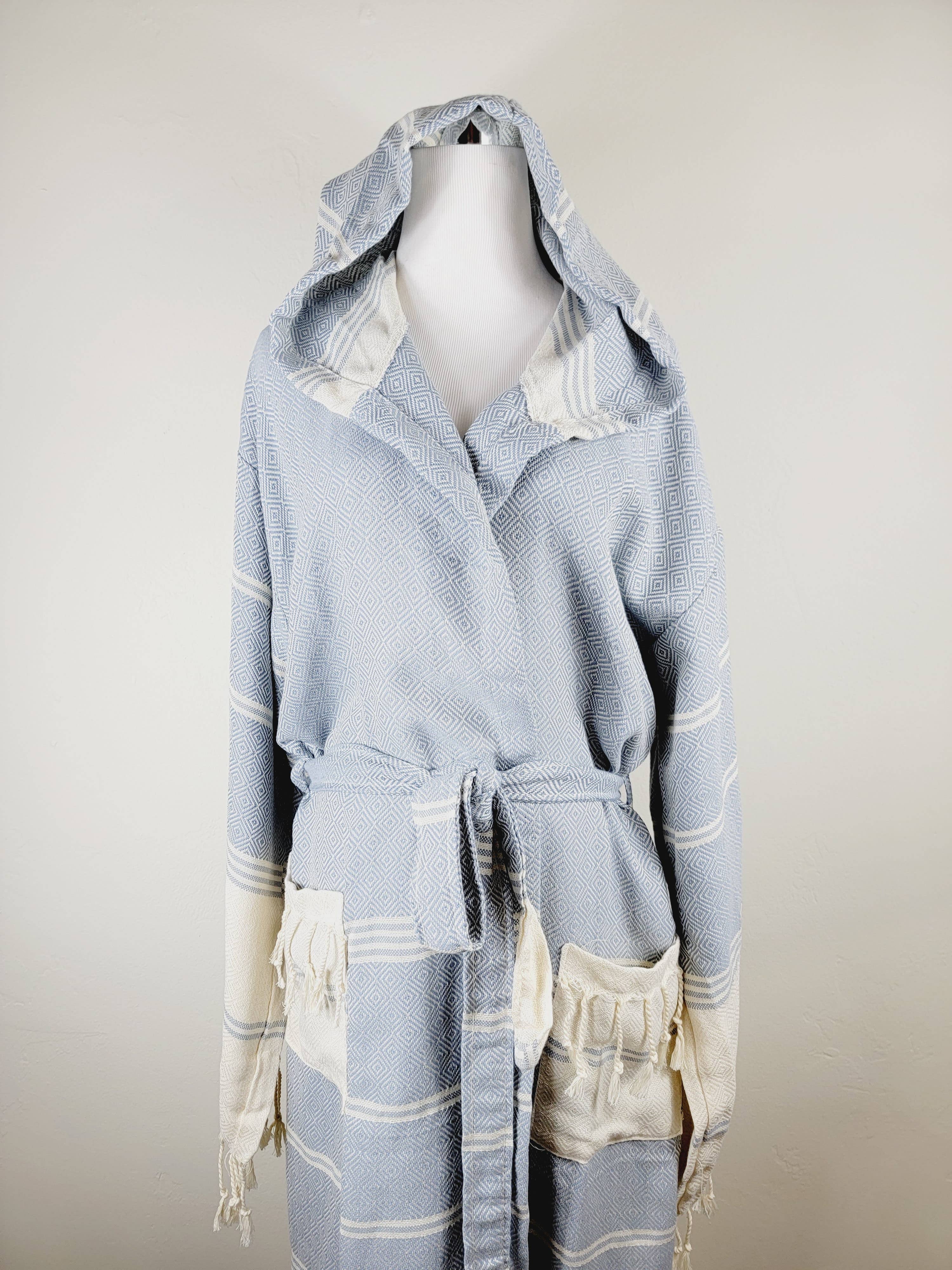 EBRU Home - Wholesale Robe - Women's - 10 Unisex Bathrobe, Beach robe and spa L XL sizes and colors17