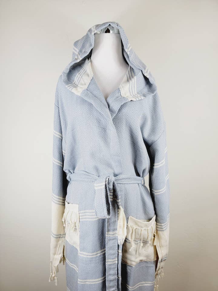 EBRU Home - Wholesale Robe - Women's - 10 Unisex Bathrobe, Beach robe and spa L XL sizes and colors17