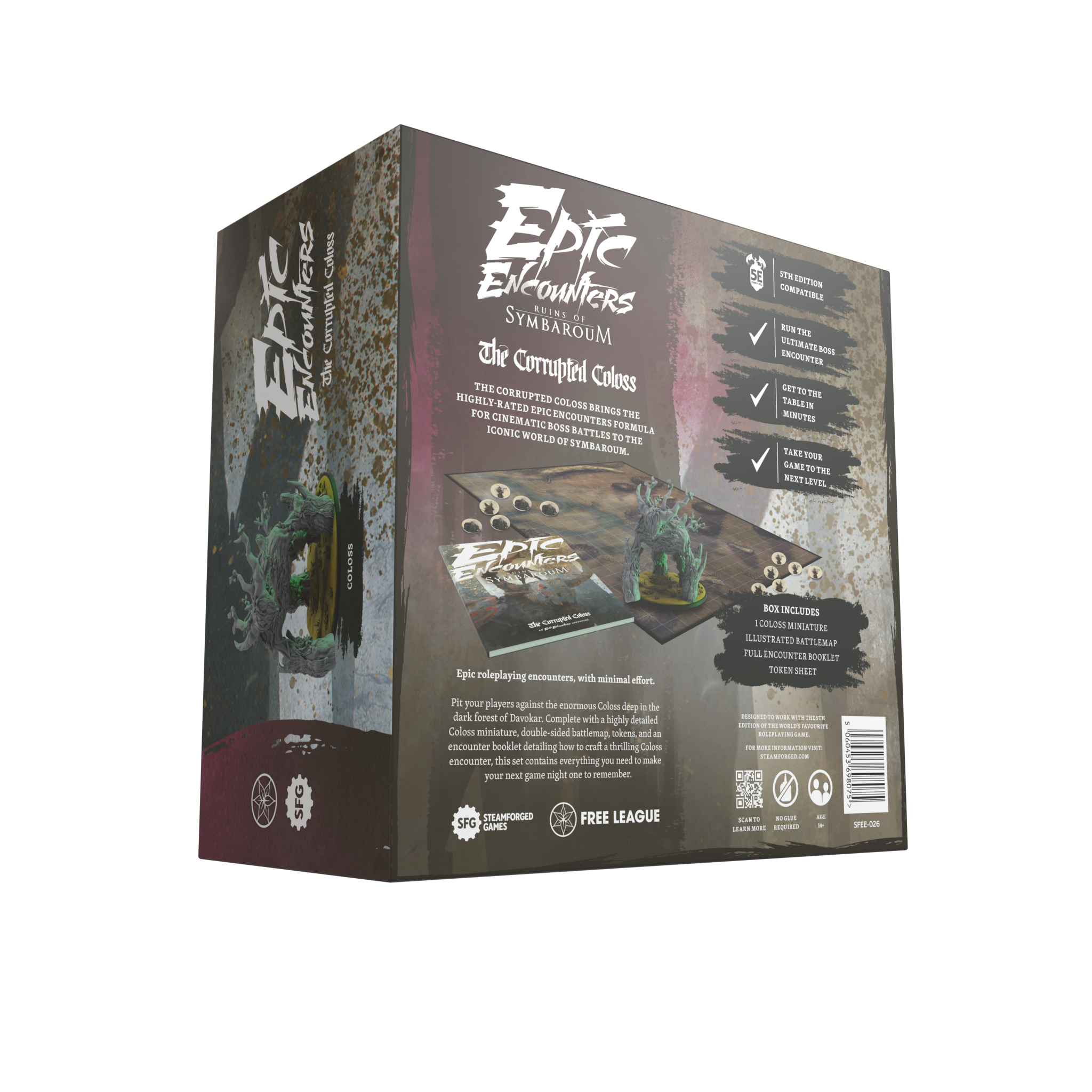 QMDirect - Wholesale Board Game - Epic Encounters: Ruins of Symbaroum - The Corrupted Coloss1