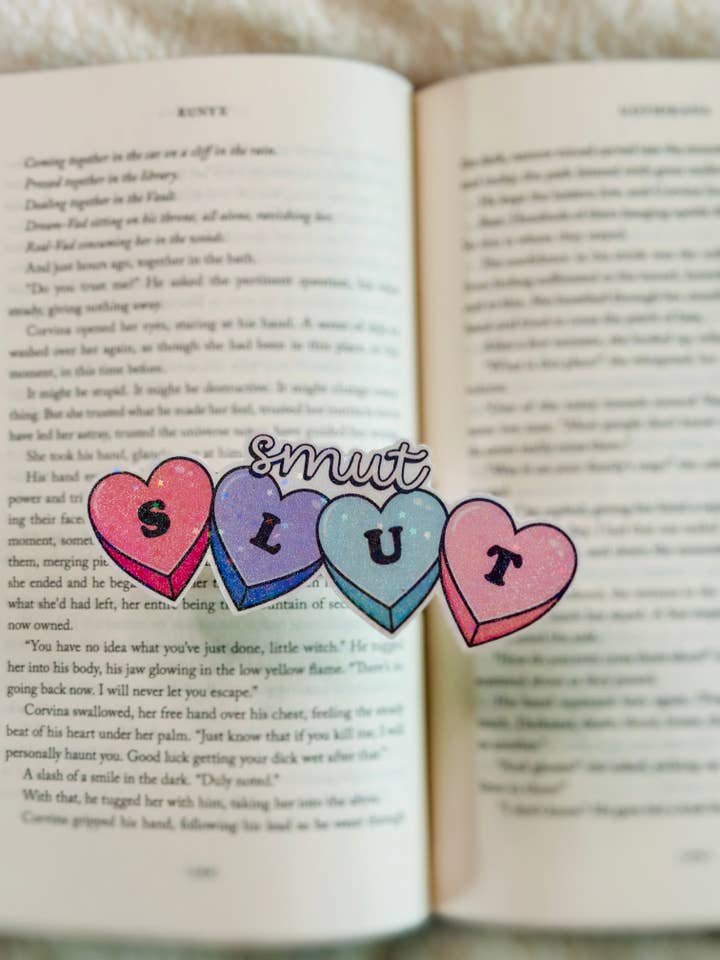 Marque-page 3D coquine pour la vente par Brinnvill Books