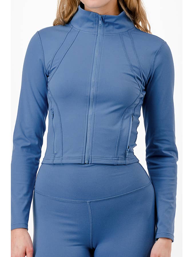 April Moon - Wholesale Athletic Jacket - Women's - AT2643-Active Jacket10