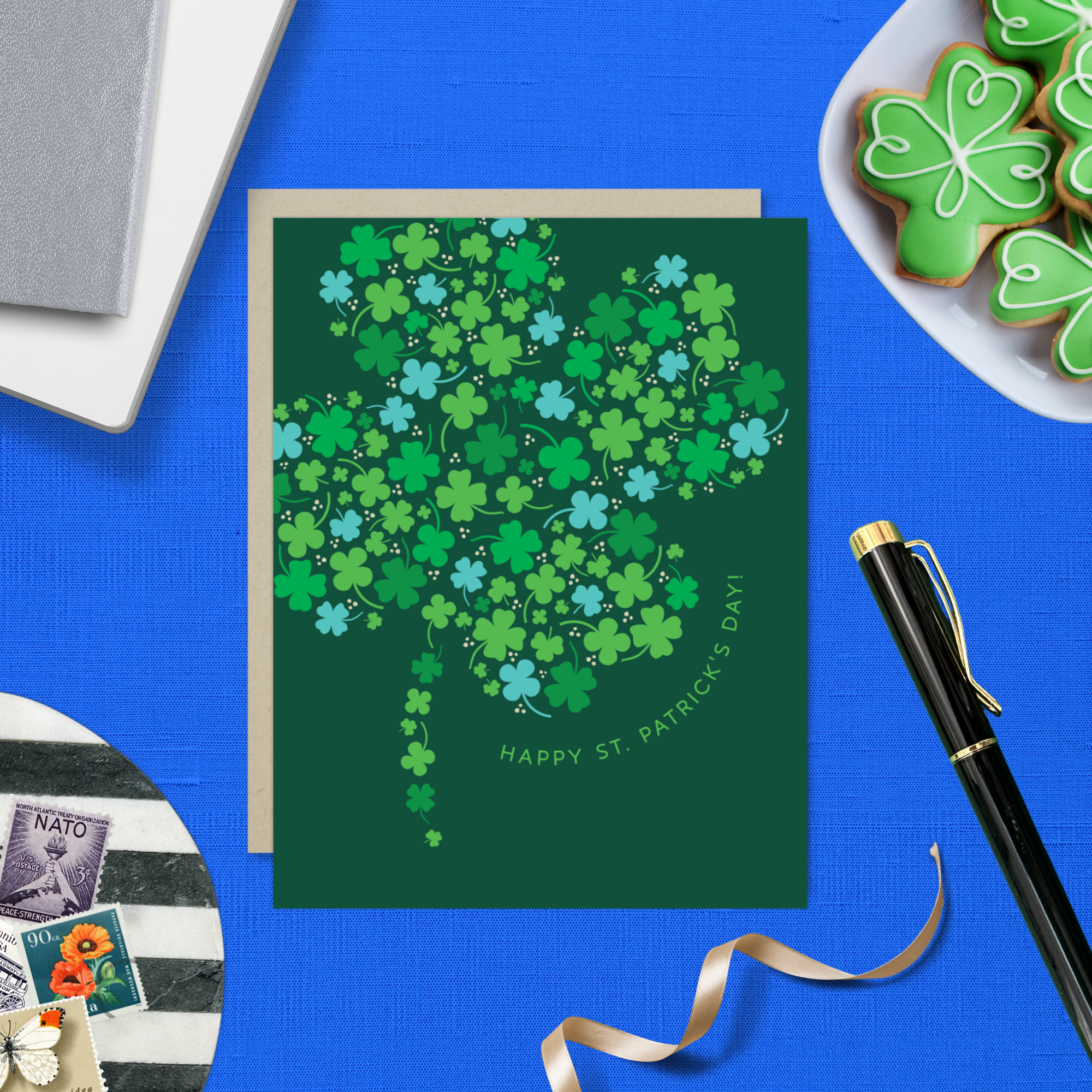 Barone and Co. – wholesale St Patricks dagskort – Små Klöver Kort2