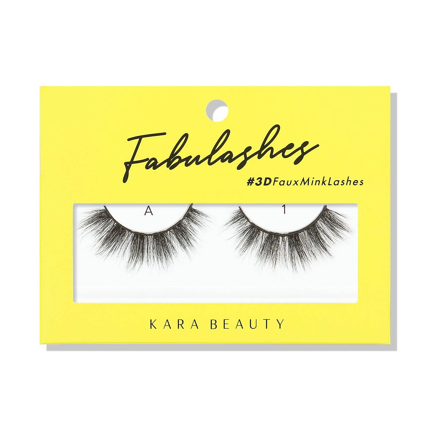 Kara Beauty – wholesale Lösögonfransar – A1 FABULASHES 3D Faux Mink Fransar0