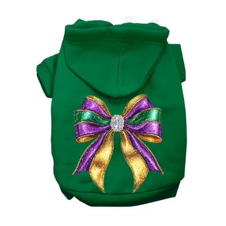 Mardi Royale Bow Hoodie for wholesale by Bark Fifth Avenue