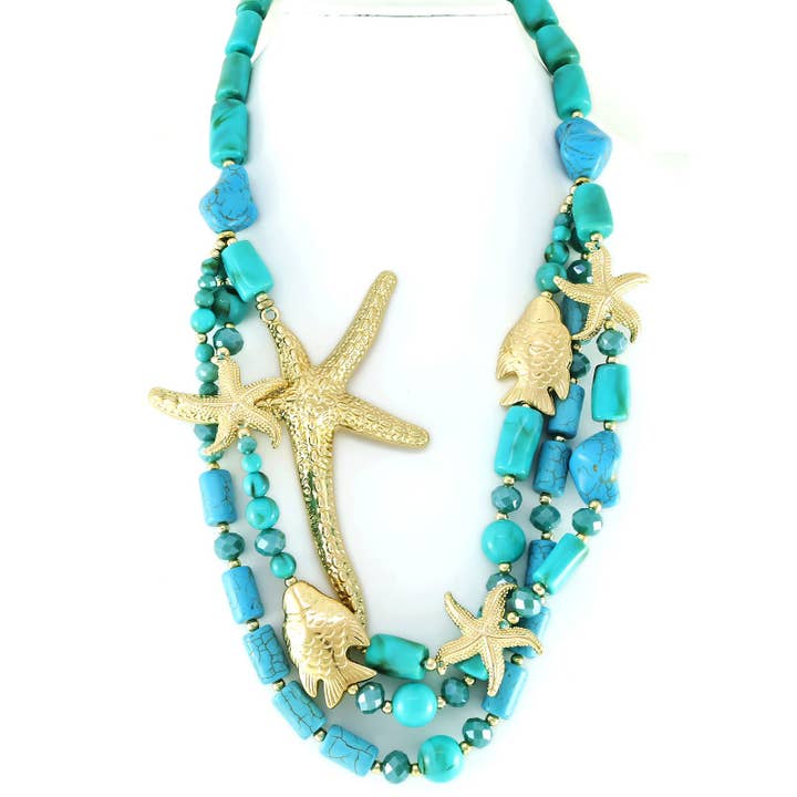 SWEET MAGIC - Wholesale Locket Necklace - OCEANIC SHORT NECKLACE