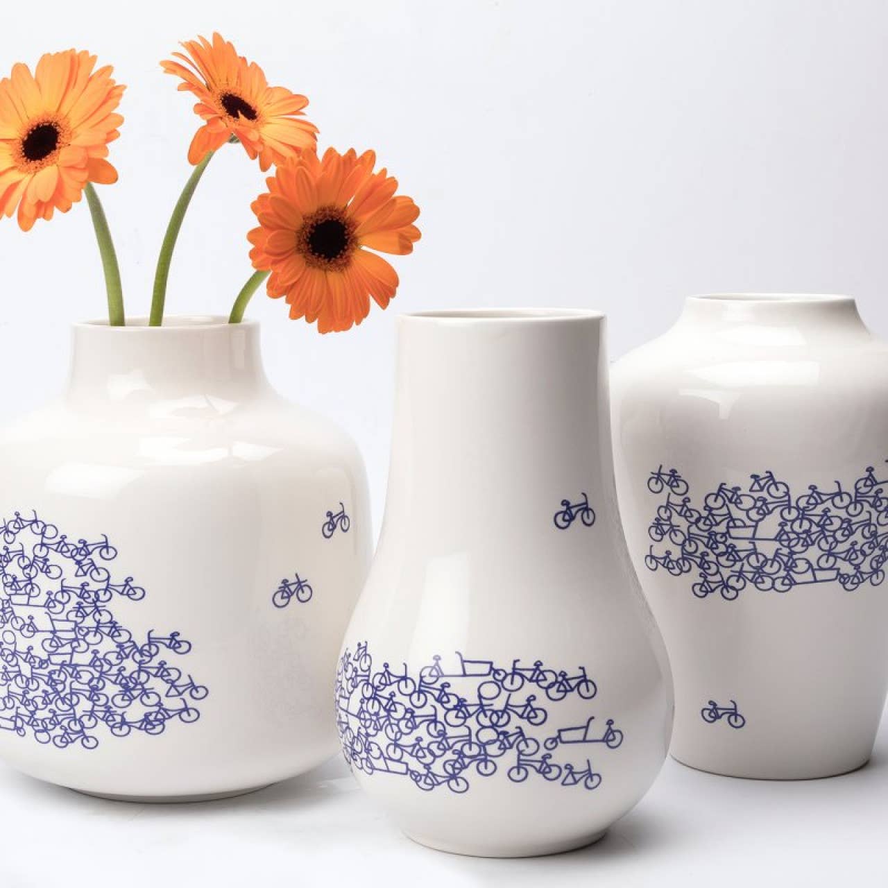 Heinen Delfts Blauw – Vaso por atacado – O Vaso The Blue Bike Nº 32