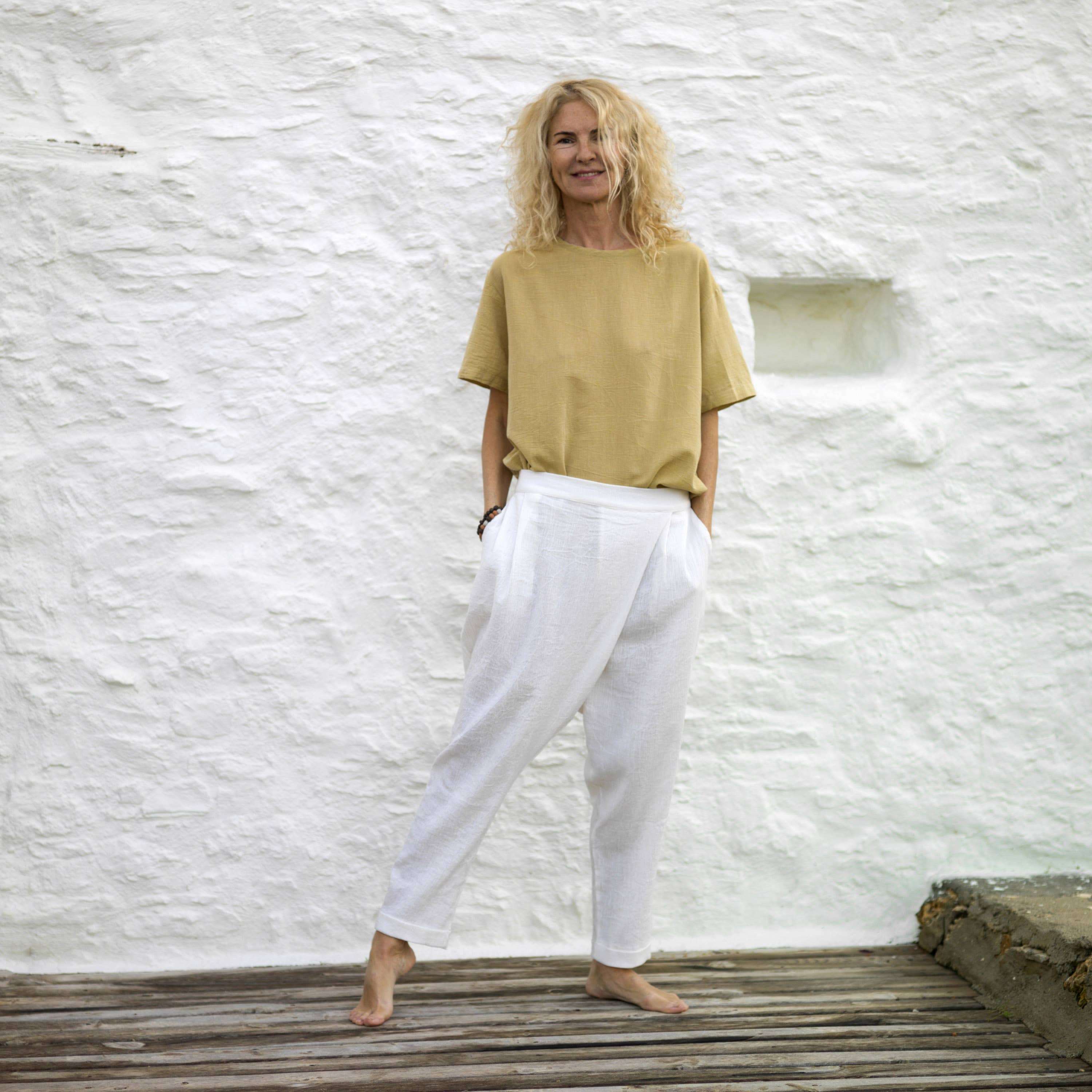 loom.ist - Vendita all'ingrosso Pantalone - Donna - Pantaloni Sile Fold Over20