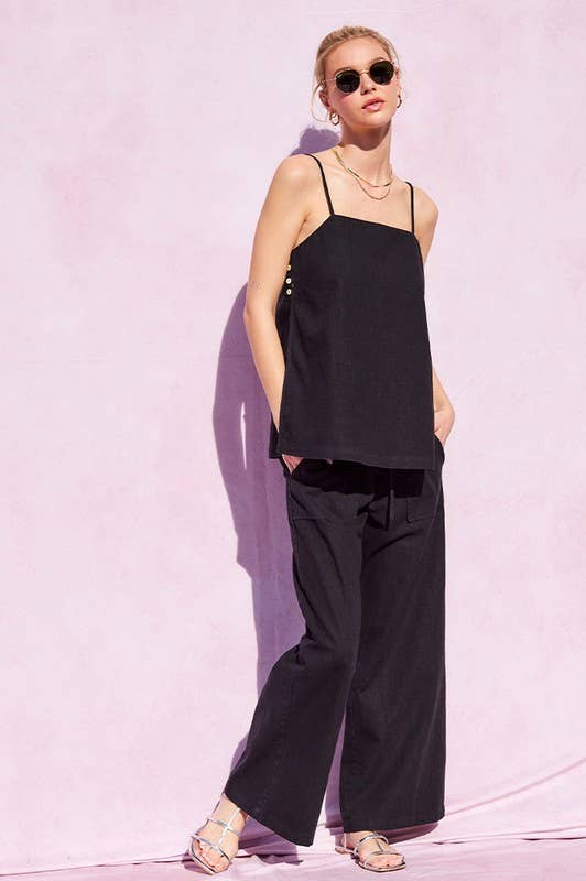 ILLA ILLA - Wholesale Top & Pant Set (NOT Loungewear) - Women's - Linen Top And Pants Set9