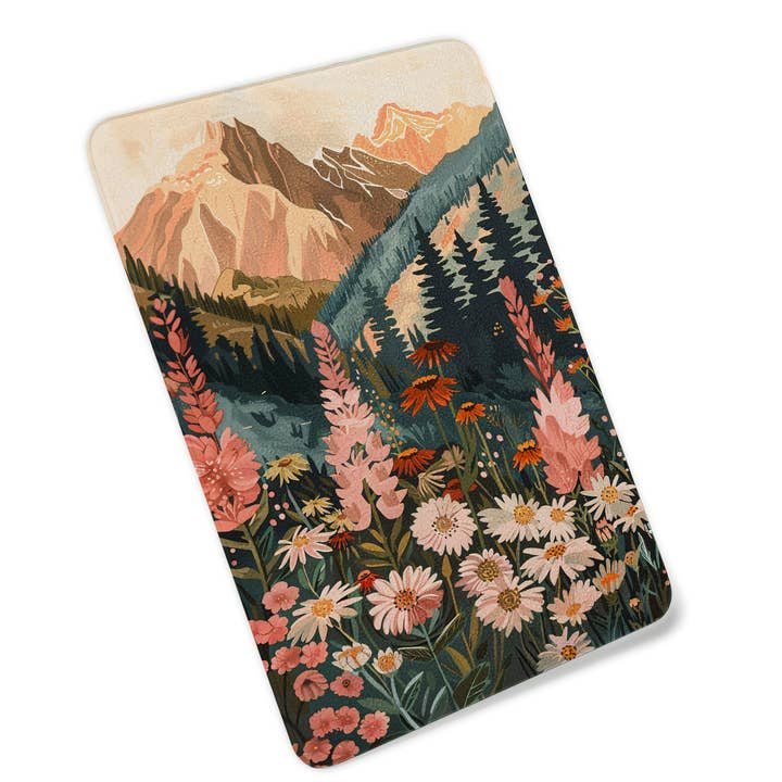 Springtime in the Mountains Cutting Board for wholesale by American Brand Studio