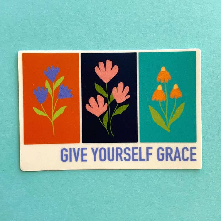 Autocollant « Offrez-vous Grace » pour la vente par Ellie Jean Art