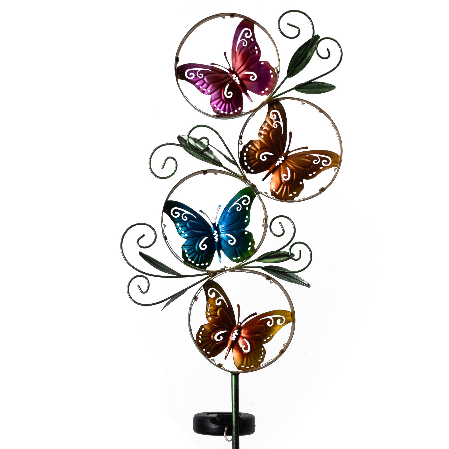 Forever Gifts Inc. - Wholesale Garden/Lawn Stake - Metal Butterfly Solar Garden Stake6