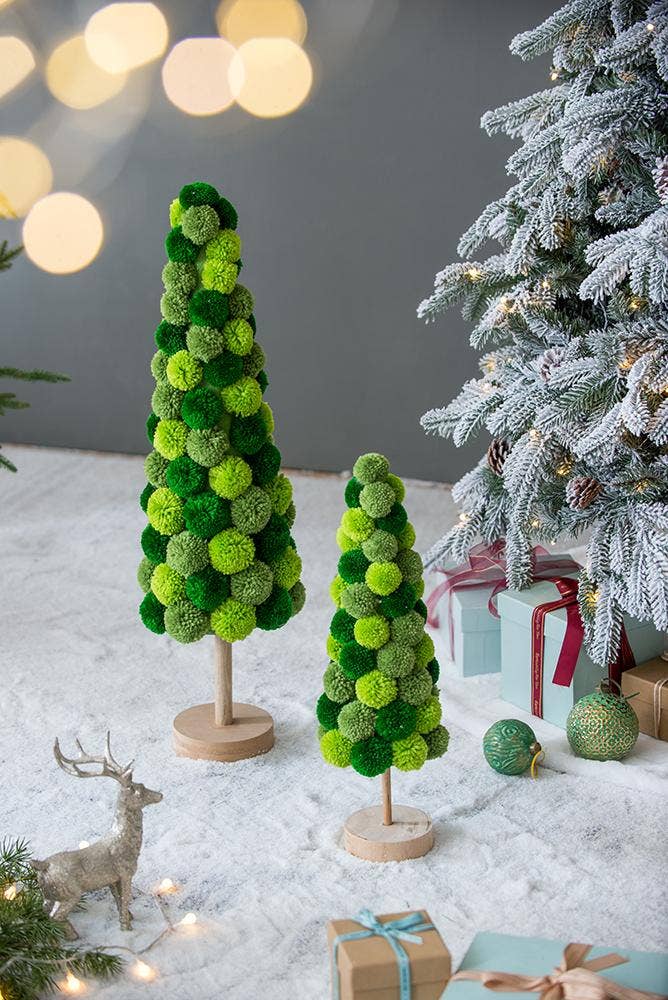 A&B Home Group Inc. - Wholesale Christmas Decoration - 8.7x8.7x31.5" Tree Table Decor - Green5