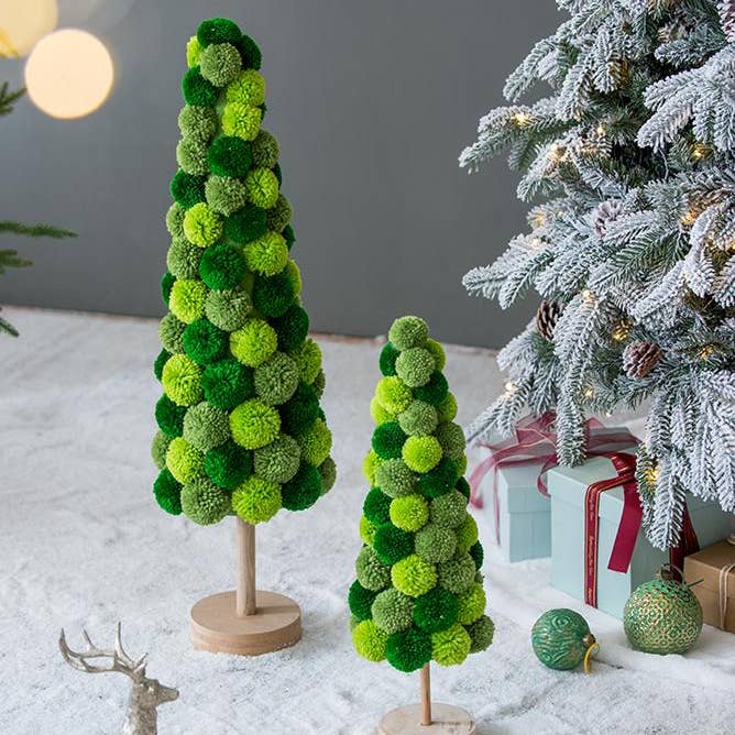 A&B Home Group Inc. - Wholesale Christmas Decoration - 8.7x8.7x31.5" Tree Table Decor - Green5