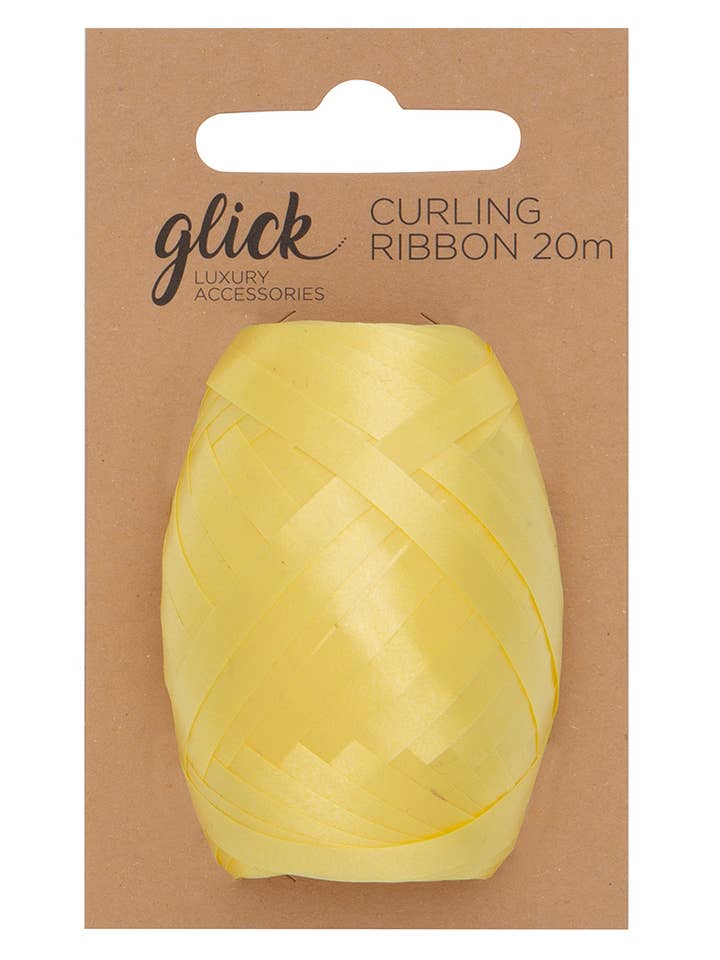 CURLING RIBBON LEMON for wholesale by Glick