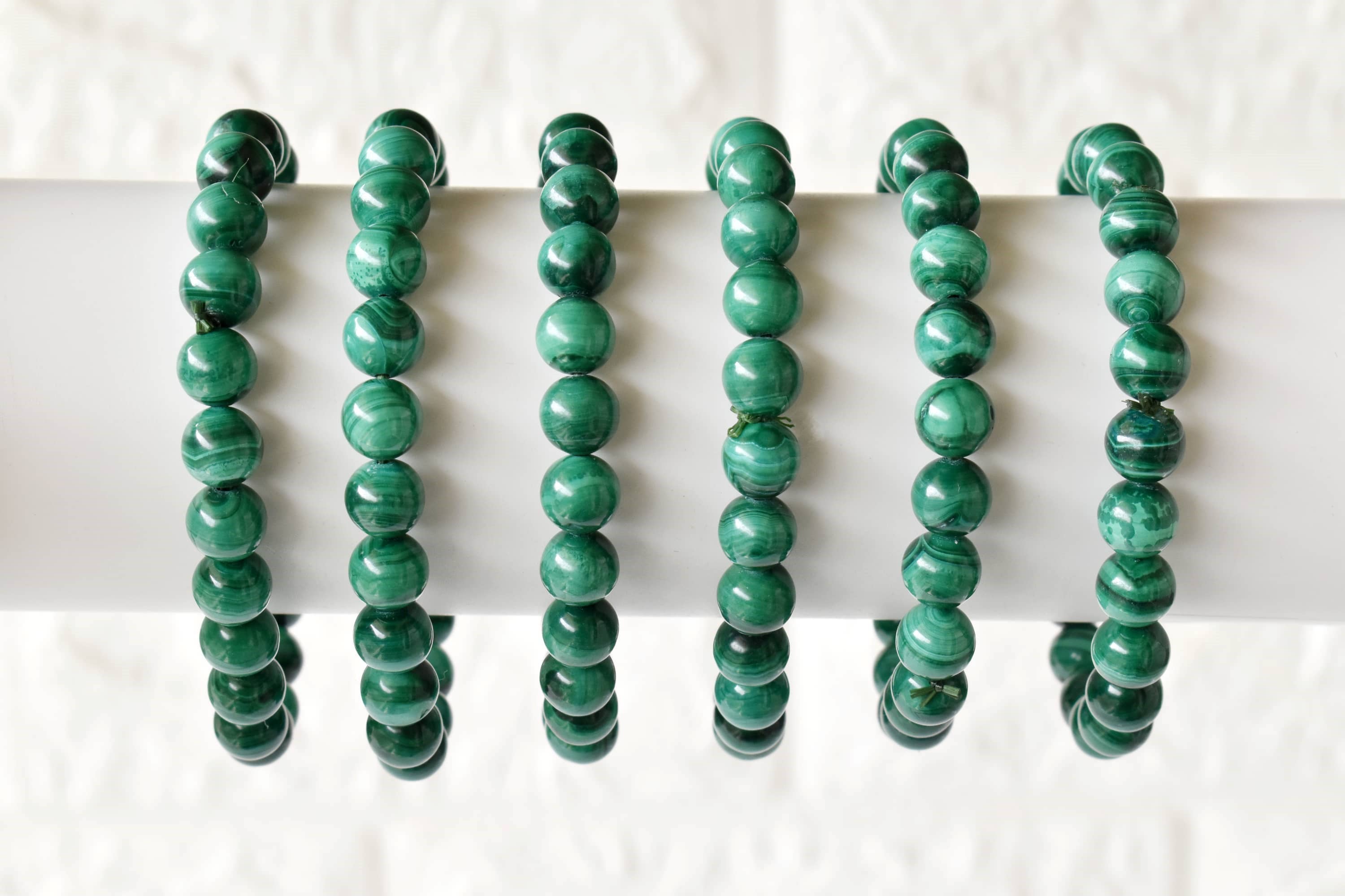 Soothing Crystals - Wholesale Beaded Bracelet - Healing Bracelet | Synthetic Malachite | Gemstone Bracelet4